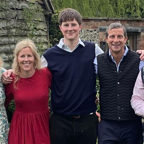 Meet Bear Grylls and wife Shara's three towering sons who are 'so different' | HELLO!