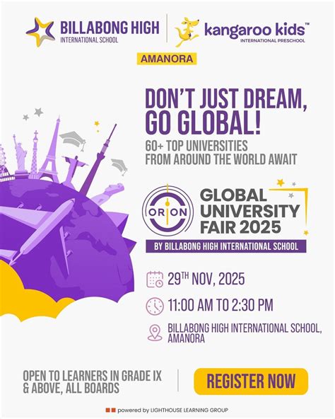 Orion Global University Fair , Billabong High International School ...