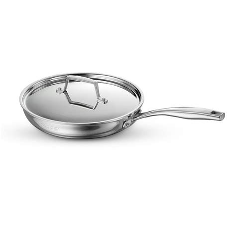 Buy TRAMONTINA Aeion Triply 24cm Fry Pan with SS 304 Lid | Healthy, Non ...