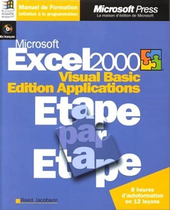 Amazon.in: Buy Microsoft excel 2000 vba (+CD-ROM) - etape par etape ...