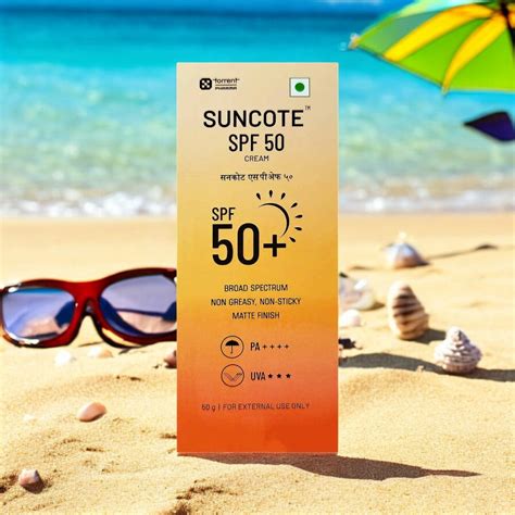Suncote Sunscreen Cream SPF 50+ PA++++ – Cosmosentials