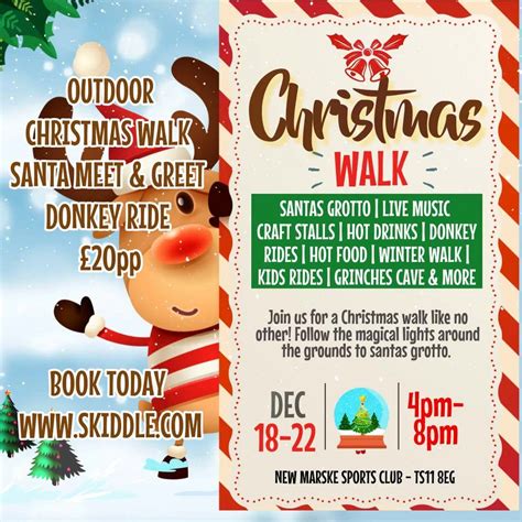 Christmas Walk & Santa Visit, New Marske Sports Club, Middlesbrough ...