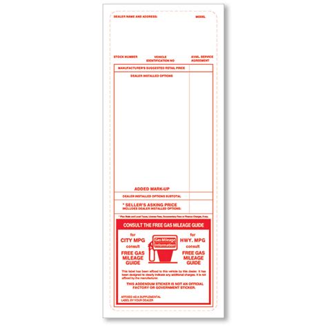 Image result for Auto Addendum Form