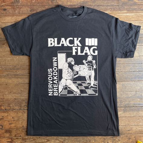 BLACK FLAG Tシャツ NERVOUS BREAKDOWN Ltd! | 45REVOLUTION