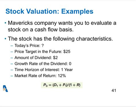 Valuation Examples 的图像结果