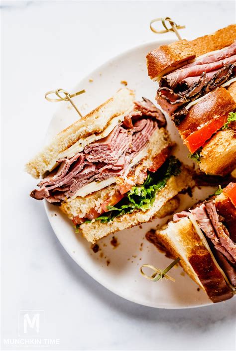 A Mouth-Watering Roast Beef Sandwich Recipe - Munchkin Time