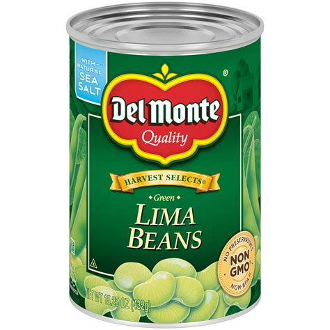 Del Monte Green Lima Beans