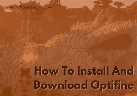 Image result for How to Download OptiFine for Minecraft Java 1.17