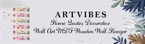 Artvibes Wood Home Quotes Decorative Wall Hanging For Living Room ...