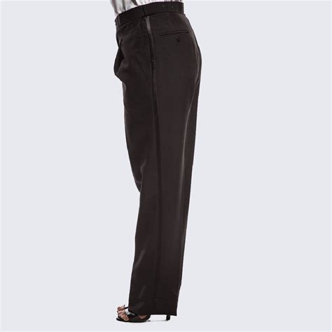 Womens Tuxedo Pants Pleated with Pockets | Perfect Tux