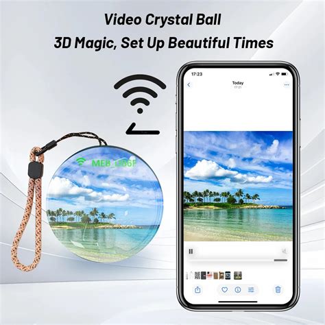 WiFi 3D Visual Display Crystal Ball