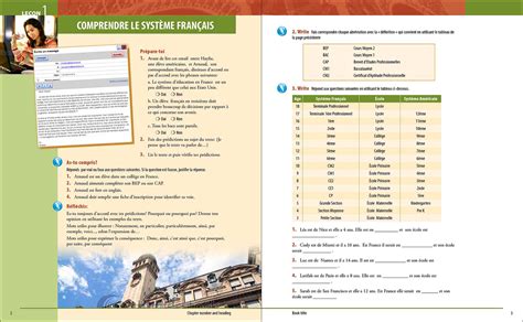 French High School Textbook – Dinardo Design