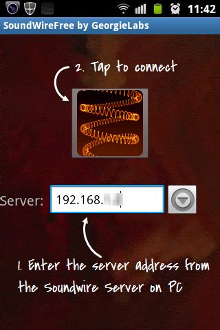 Image result for Use SoundWire App for Android