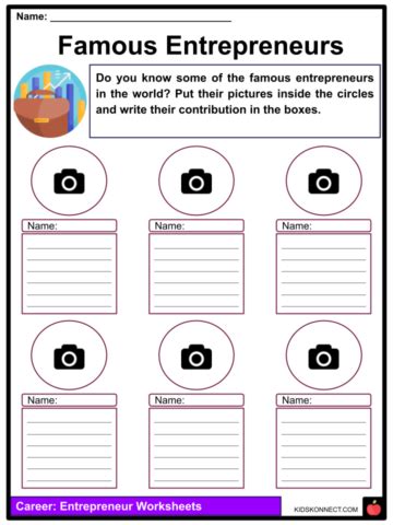 Entrepreneur High School Worksheets 的图像结果