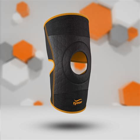 Buy now Tynor Knee Wrap Neo - Black & Orange Support – InstaSport
