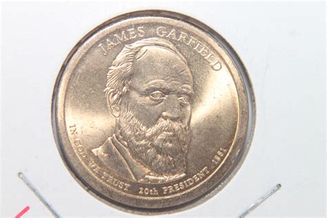 2011-P JAMES GARFIELD PRESIDENTIAL DOLLAR #8858