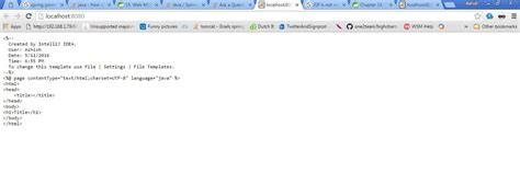 Java JSP Spring Tutorials 的图像结果
