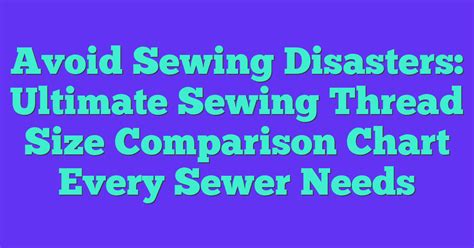Image result for Sewing Machine Thread Chart