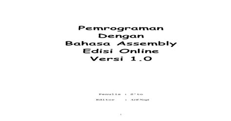 Image result for Contoh Program Assembly