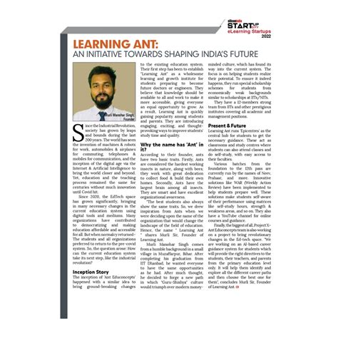 About Us - Learning Ant