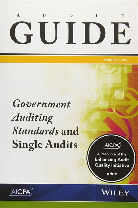 Buy Audit Guide: Government Auditing Standards and Single Audits 2017 ...