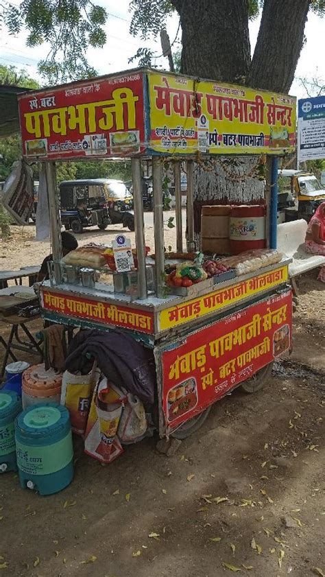 Menu at Mewad Pav Bhaji, Sumerpur