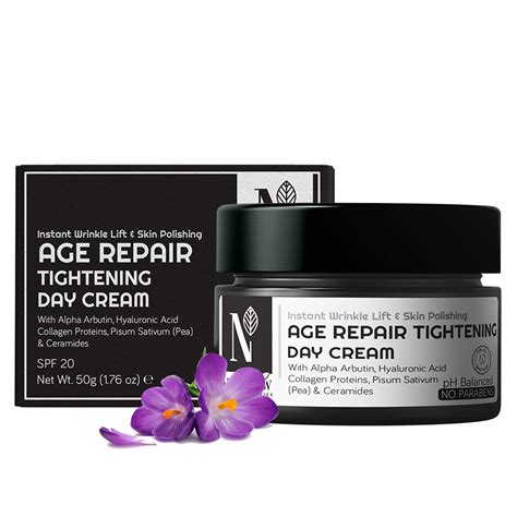 Nutriglow Advanced Organics Age Repair Tightening Day Cream for Instant ...