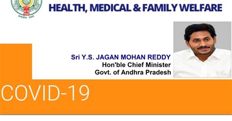 Covid-19 Andhrapradesh Department of Health,Medical & Family welfare ...