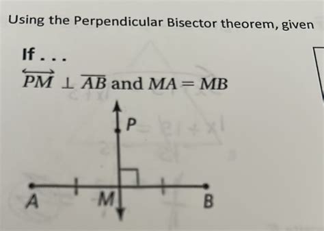 Image result for Perpendicular Bisector Theorem