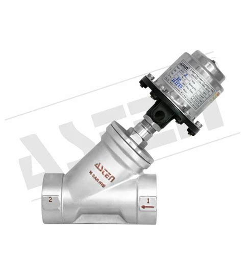 Angle Valve - Pneumatic Angle Seat Valve Manufacturer from Ahmedabad