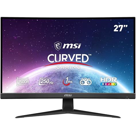 MSI G27C4X 27-Inch Full HD Curved Gaming Monitor - Professional VA ...