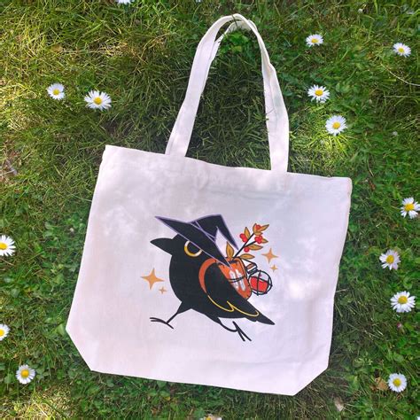 Witch Walden Canvas Tote Bag With Zipper and Inside Pocket - Etsy