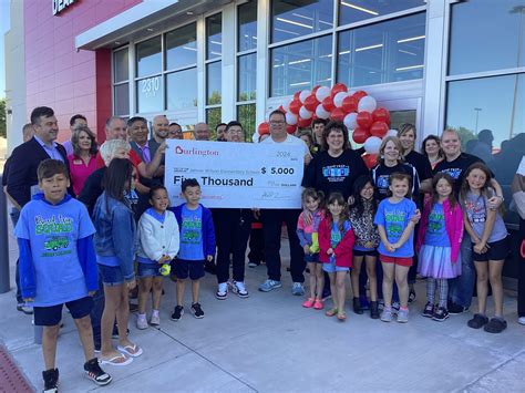 Burlington Stores donates $5,000 toward school supplies at Jennie ...