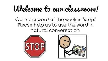 Image result for Video Using the Core Word Stop