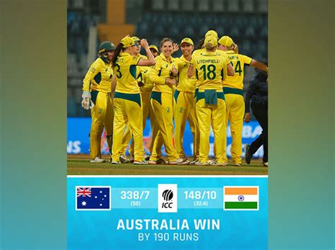 Litchfield, Wareham star in Australia's victory in final ODI; India ...