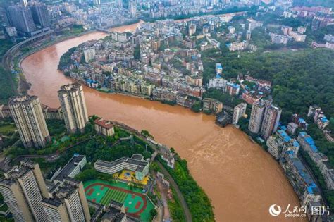 重庆綦江：洪水来袭 綦江城区段再超保证水位--图话中国--天下--读图--首页