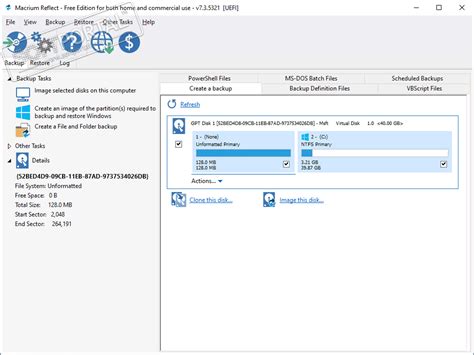 Macrium Reflect Home Edition 的图像结果