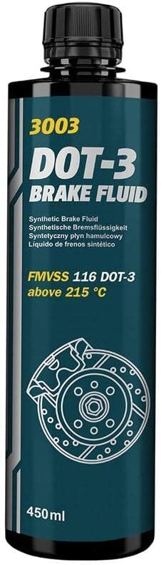 MANNOL 3003 DOT-3 BRAKE FLUID | SAE J 1703| FMVSS 116 | Synthetic brake ...