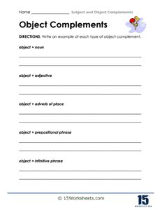 Image result for Subject Object Complement MCQ