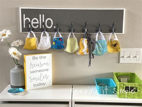 Image result for Face Mask Holder Tutorial