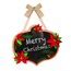 Evergreen 1.67-ft W x 1.46-ft H Christmas Banner at Lowes.com