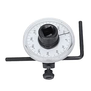 Drives Degree Measure, Drive Angle Gauge 360° 2° Accuracy Easy Cleaning ...