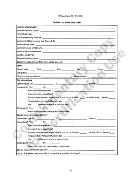 Image result for API 6D Test Report