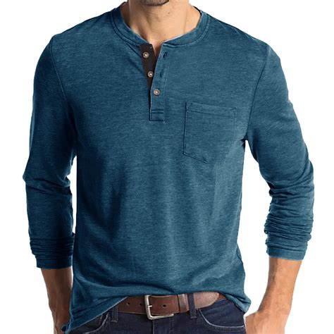 Inleife Men's Business Casual Round Neck Pullover, Solid Long Sleeve ...
