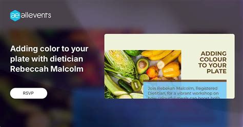 Adding color to your plate with dietician Rebeccah Malcolm , 435 Main ...