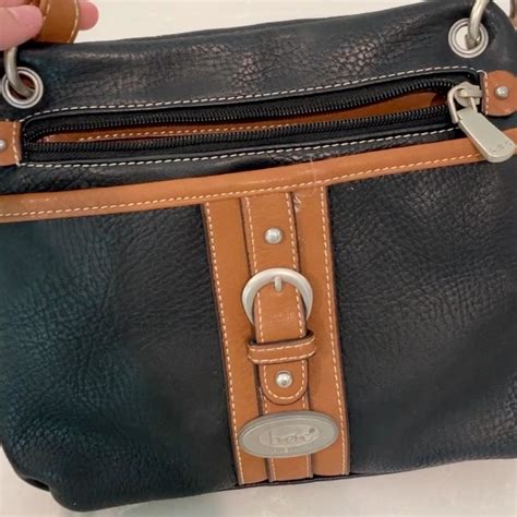 born concept black and brown purse/crossbody bag no... - Depop