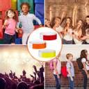 HASTHIP 300 Pack Paper Wristbands Neon Wrist Bands for Events Men ...