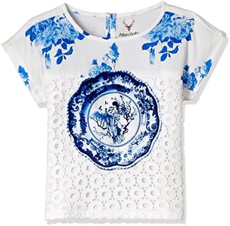 Buy Allen Solly Junior Girls' T-Shirt (AKGTS316546_Blue_9-10 Years) at ...