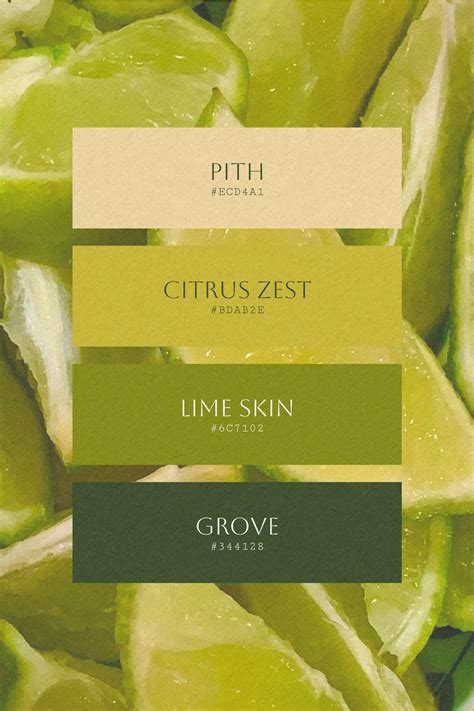 Monochromatic Color Palette | "Lime & Leaf" Neon Green Tones | Color schemes, Color palette ...