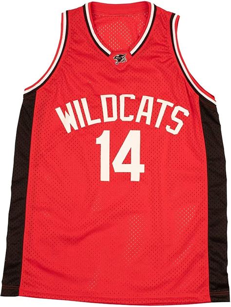 Buy Boriz Zac E Troy Bolton 14 East High School Wildcats Red Patch ...